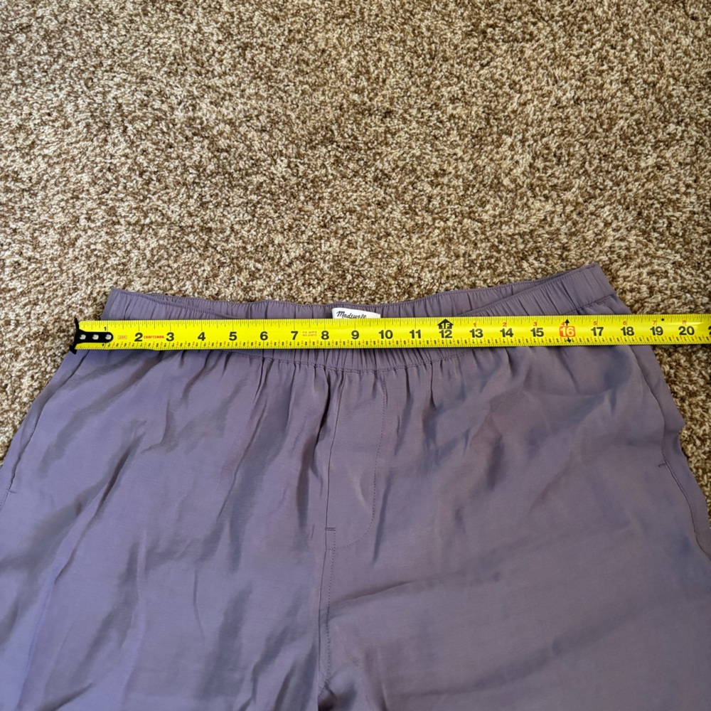 Madewell || Softdrape Modal Wide Leg Pull On Pants Size L - Picture 11 of 15